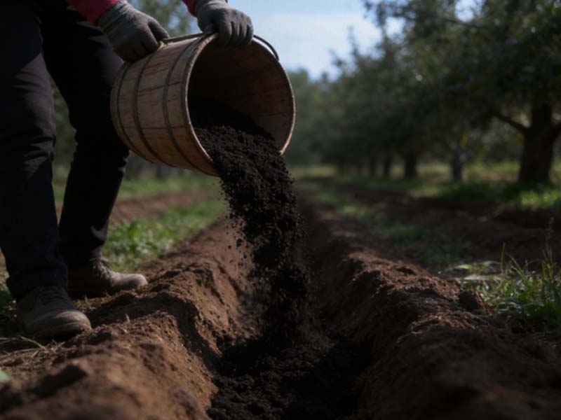 梨树鸡粪肥